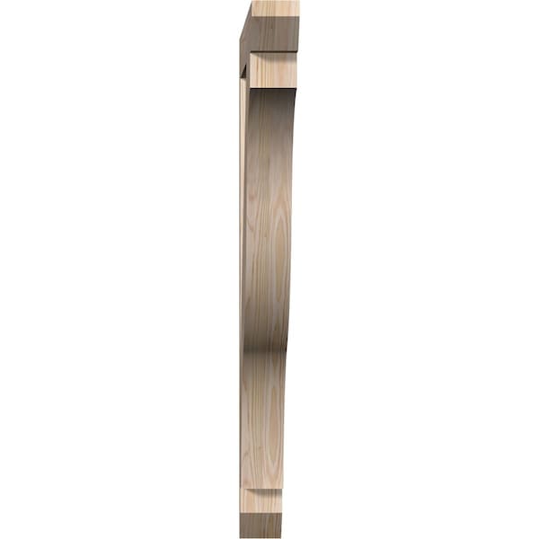 Funston Slat Smooth Bracket, Douglas Fir, 3 1/2W X 36D X 42H